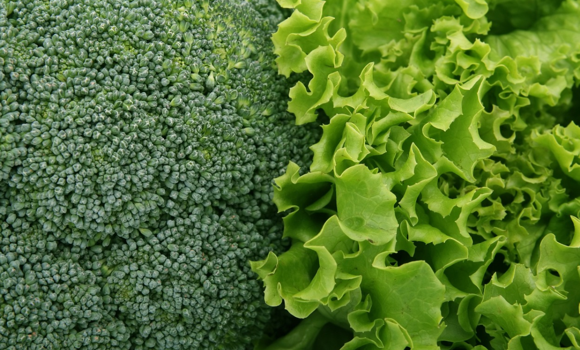 brokolice a salát